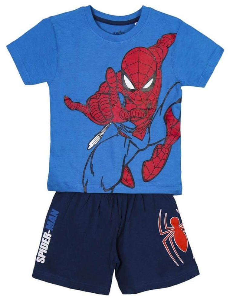 Disney chlapčenské pyžamo Spiderman 2200008874 modré 98